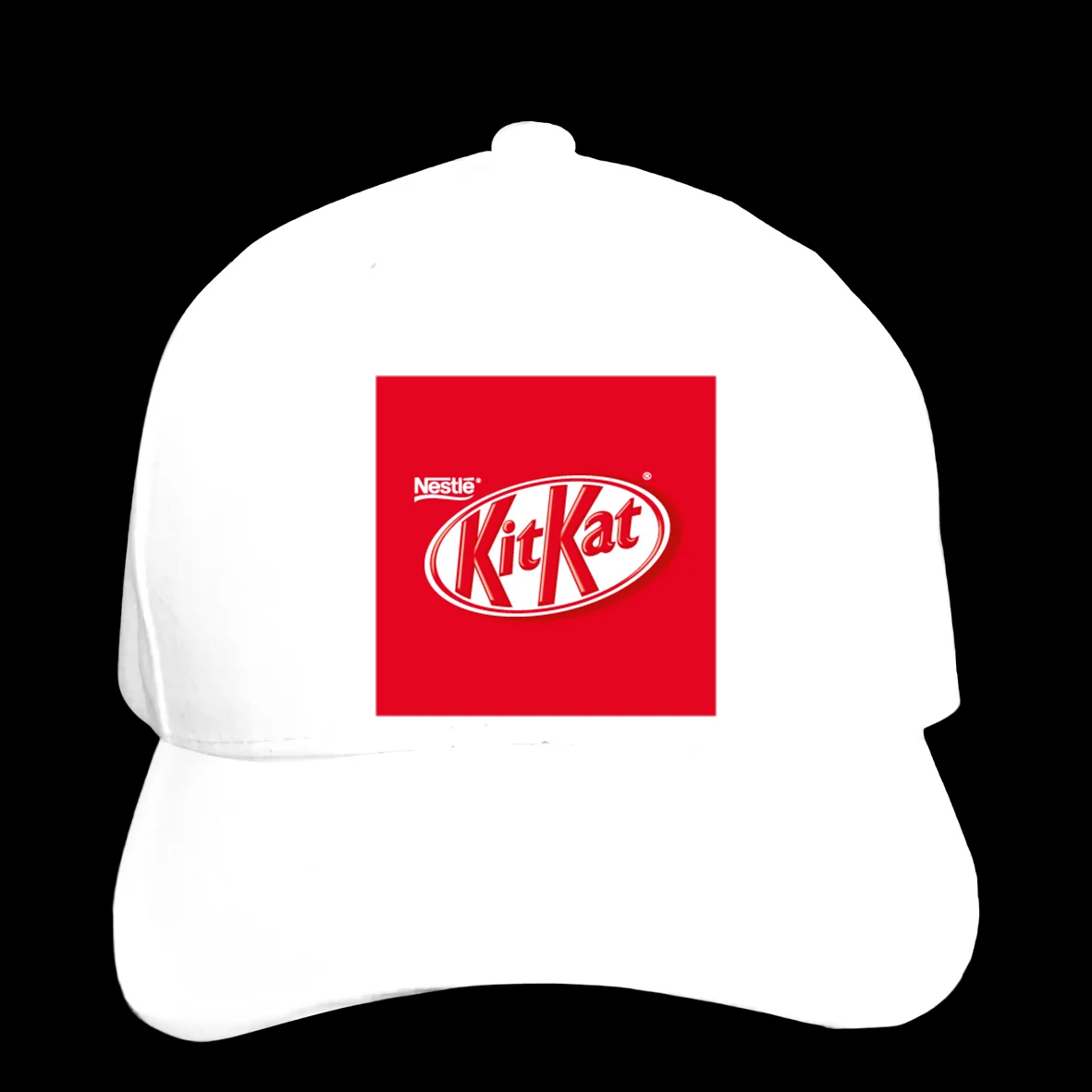 Бейсбол Кепки Kitkat логотип шляпа с остроконечным Кепки 