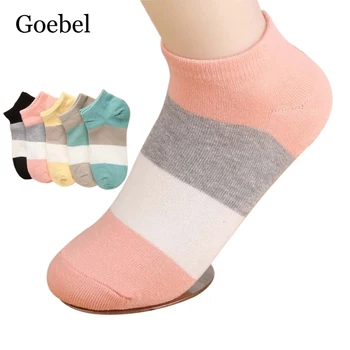 

5Pairs/lot=10pieces Boat Socks Female Shallow Mouth Invisible Socks Summer Ladies Silicone Slip Thin Socks Women