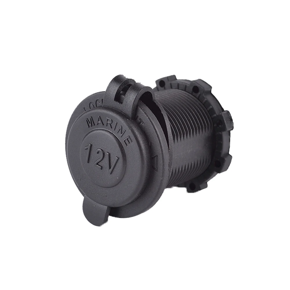 1 Pcs 12V 24V Waterproof Car Power Socket Plug Base For Boat Motorcycle Modified by yourself | Автомобили и мотоциклы