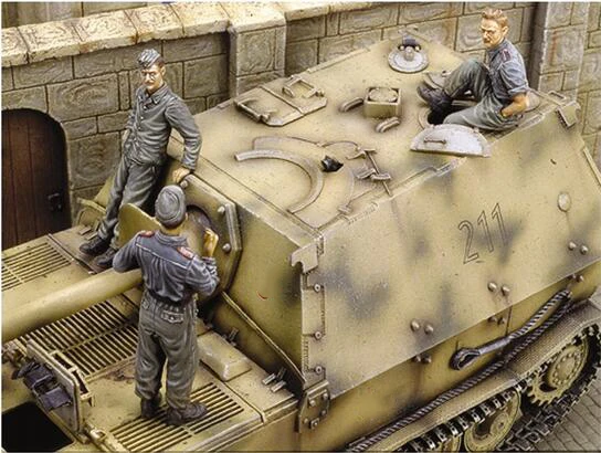 Новинка в разобранном виде 1/35 древних бак с круглым TALK (нет чехла просто есть 3