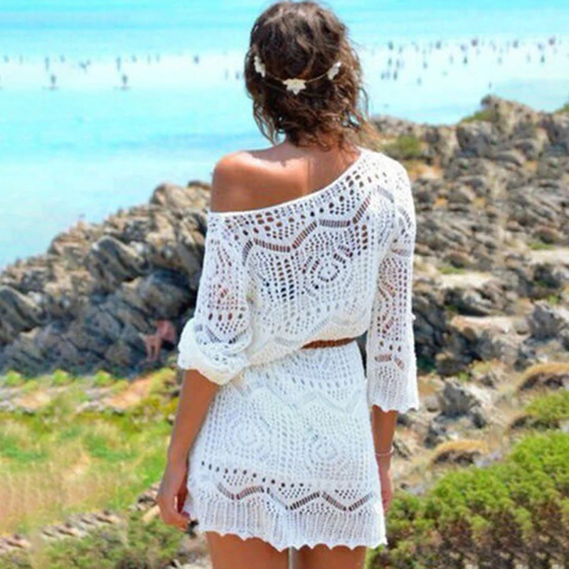 Crochet beach dress Clearance