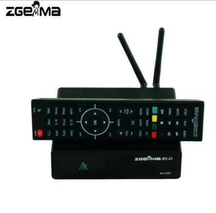 Новейший UHD 4K ZGEMMA H9.2H DVB-S2/DVB-C/T2 H.265 Enigma2 Linux 4,1 Система DVB Декодер приемник с ультра-быстрым четырехъядерным процессором