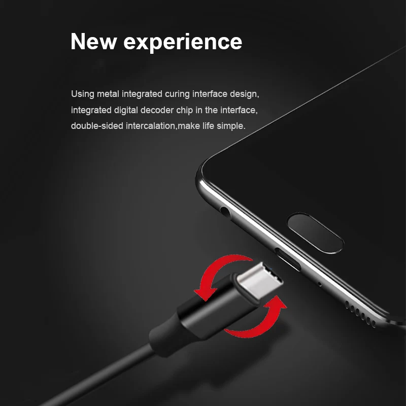 E3T Earphone USB Type C In ear Metal Wire controlled Wired Earbuds with Mic Stereo Headset Active Noise Cancelling Earphone