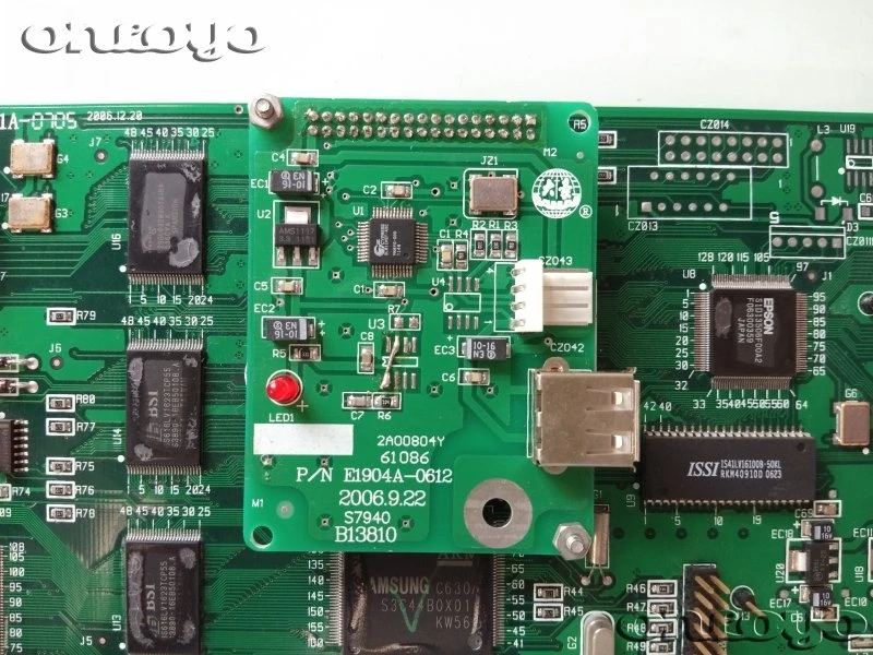 Embroidery Machine Circuit Board E1901A 1x9 CPU Card
