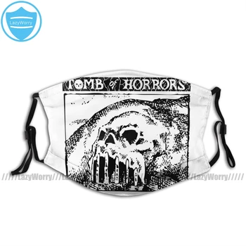 

Skull Warrior Mouth Face Mask Tomb Of Horrors Skull Hill Facial Mask Adult with Filters Lovely Fashion Mask