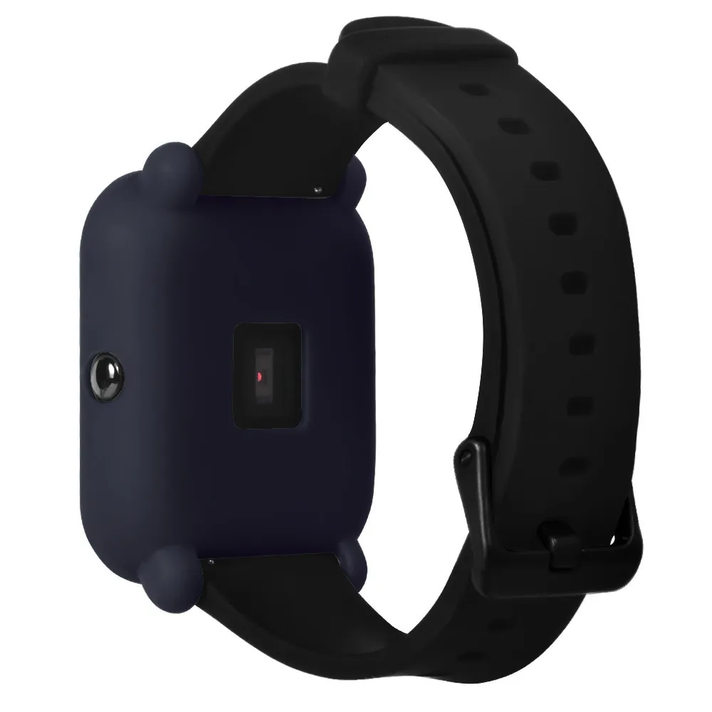 Мягкий защитный силиконовый чехол из ТПУ для Huami Amazfit Bip Youth Watch, умные часы, защита от падения, водонепроницаемые аксессуары