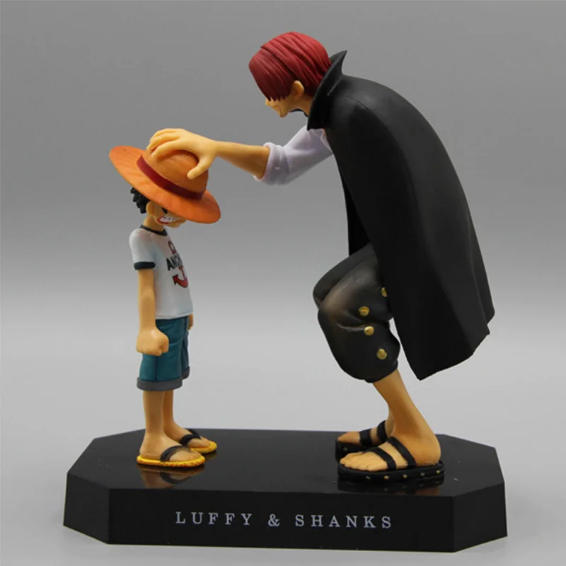 One Piece Anime Characters Hand Do Red Hair Shanks Straw Hat Luffy Memories Collection Toy Boy Holiday Gift Action Figures Aliexpress