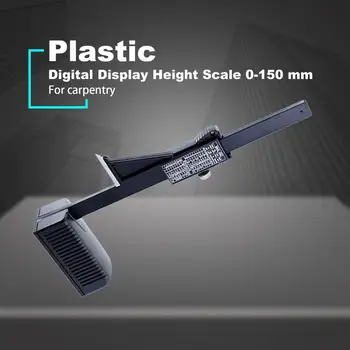 

Mini Digital Height Gauge 0-150mm 0.01mm Vernier Caliper Plastic Electronics Marking Ruler Measure Scriber