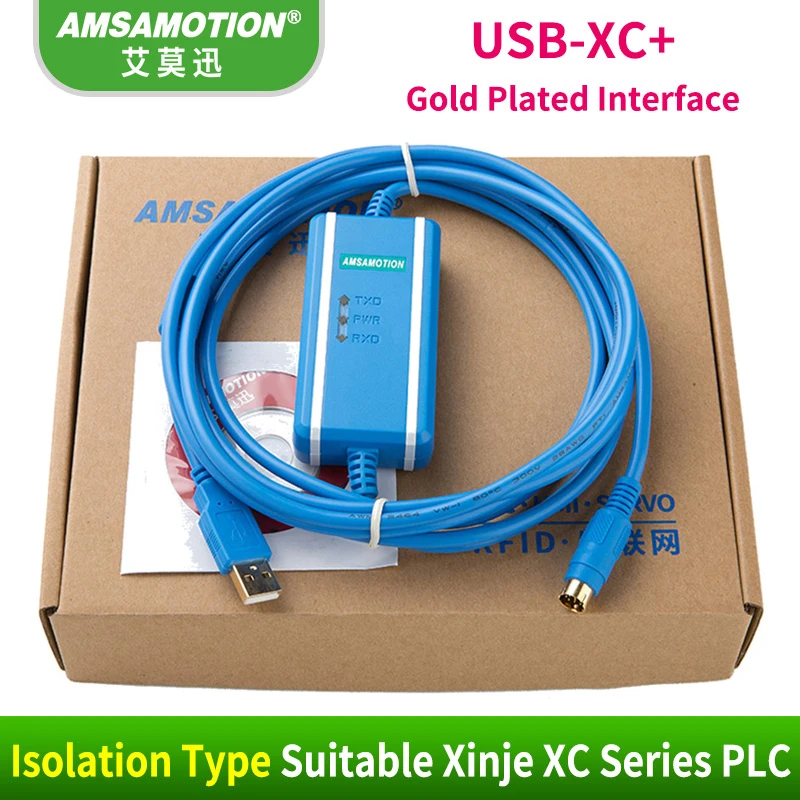 Акция! USB-XC подходит Xinje XC1 XC2 XC3 XC5 PLC Кабель для программирования USB кабель связи Поддержка WIN7