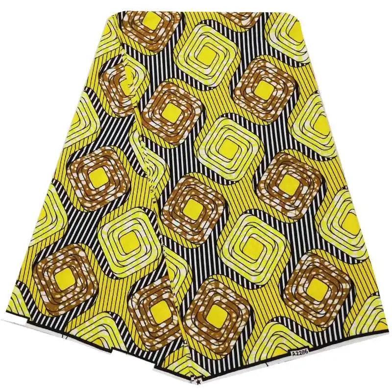 Анкара ткань настоящий голландский воск африканская вощеная ткань принтом для африканской одежды дизайн воск мягкий материал для вечернего платья подарок