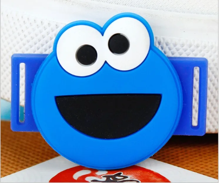 8 PEKO-chan doraemon Pikachu elmo Cookie monster спортивная обувь аксессуары ПВХ ткань обувь кроссовки шнурки подарок для детей - Цвет: 8