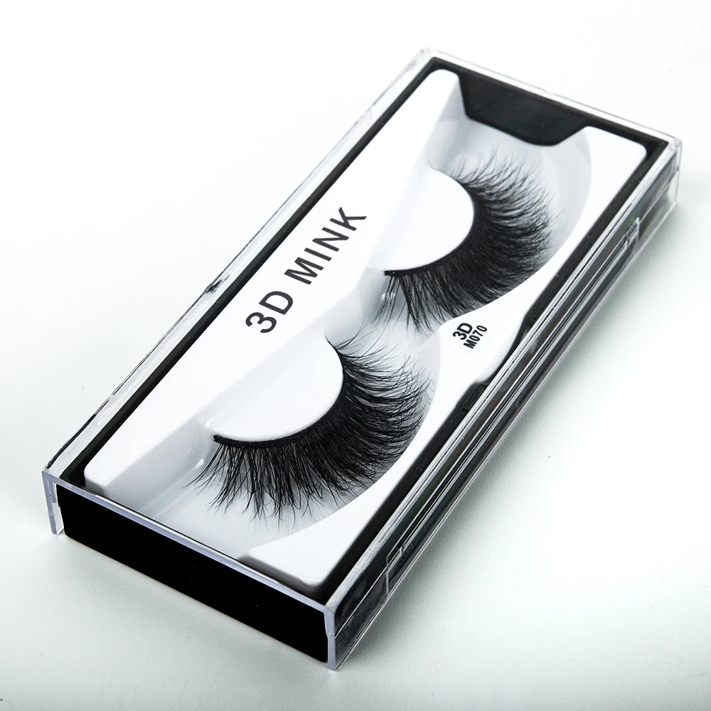 

Neflyon Full Strip Mink Eyelashes 3D Real Mink Fur Natural Thick Lash Crossing Makeup False Eyelash Extensions Handmade Tools