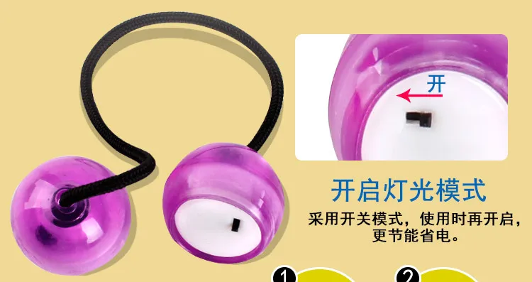 Кончик пальца игрушки для отдыха YO-YO СВЕТОДИОДНЫЙ Красочный Блестящий палец YO-YO декомпрессии полезный продукт