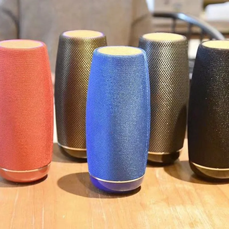 Беспроводной Bluetooth-динамик стерео мини-сабвуфер оливкового цвета с поддержкой FM