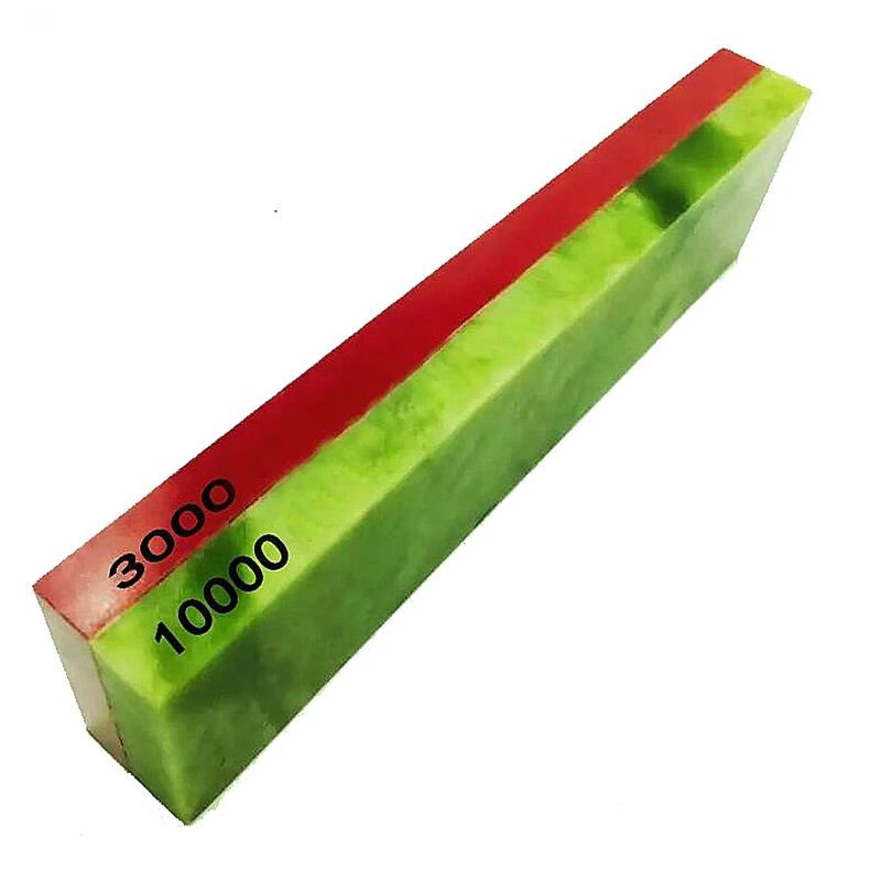 3000/10000 # зернистый двойной лицевой натуральный Изумрудный масляный кухонный нож