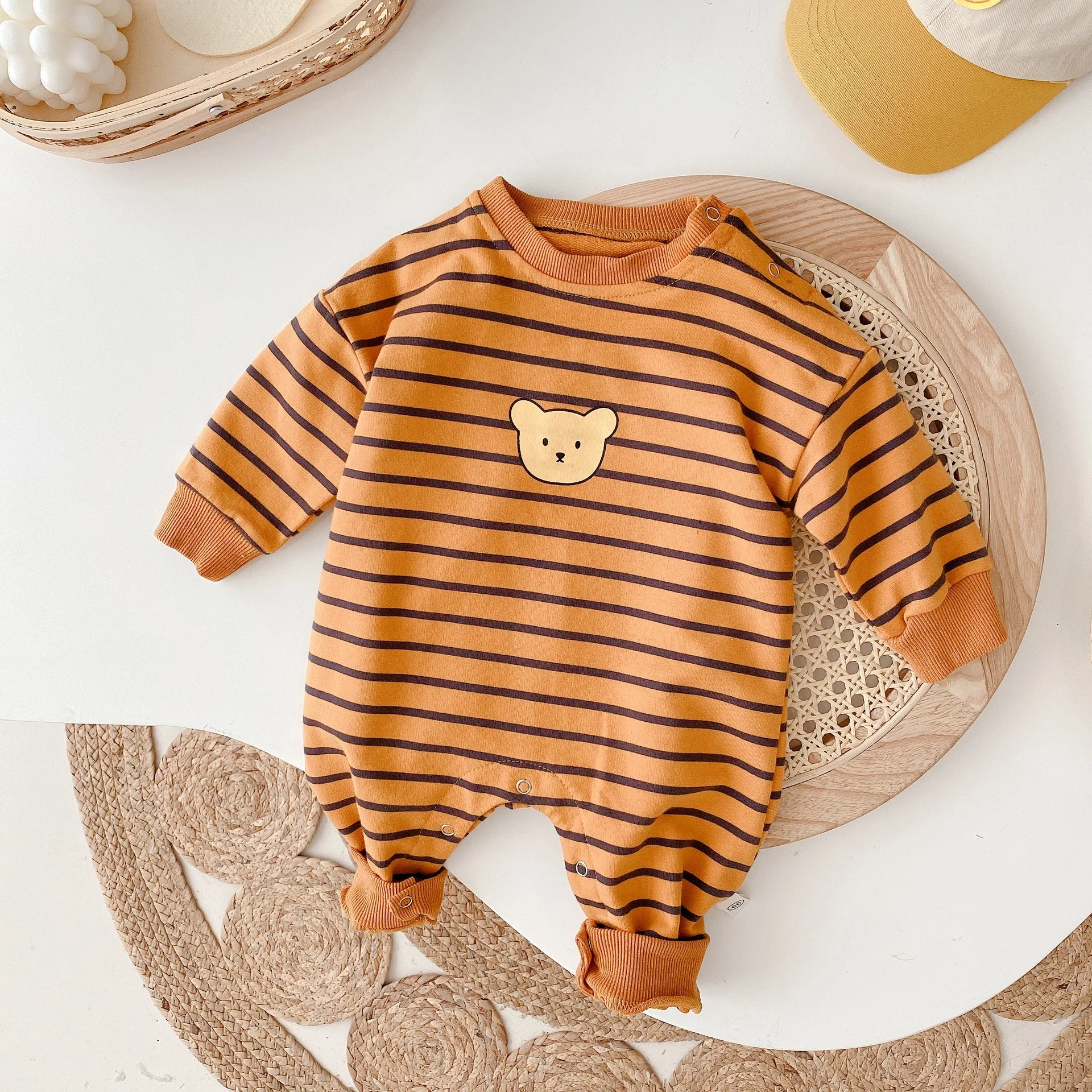Striped yellow