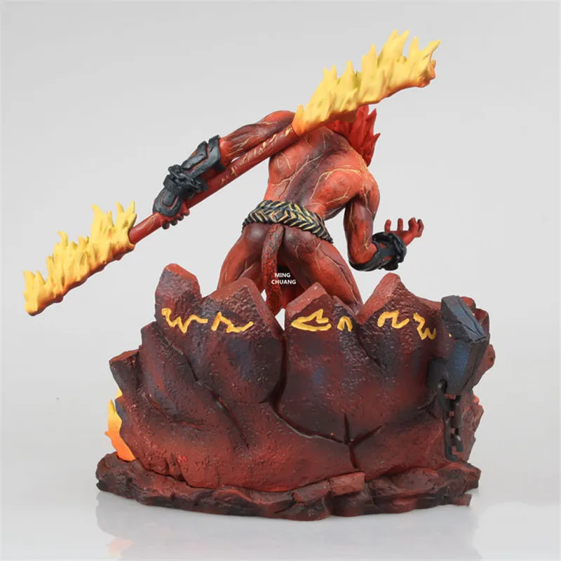 8 "игровые фигурки иония статуя Wukong бюст Король обезьян полная длина портрет мастер Yi ПВХ фигурка игрушка коробка 20 см V922