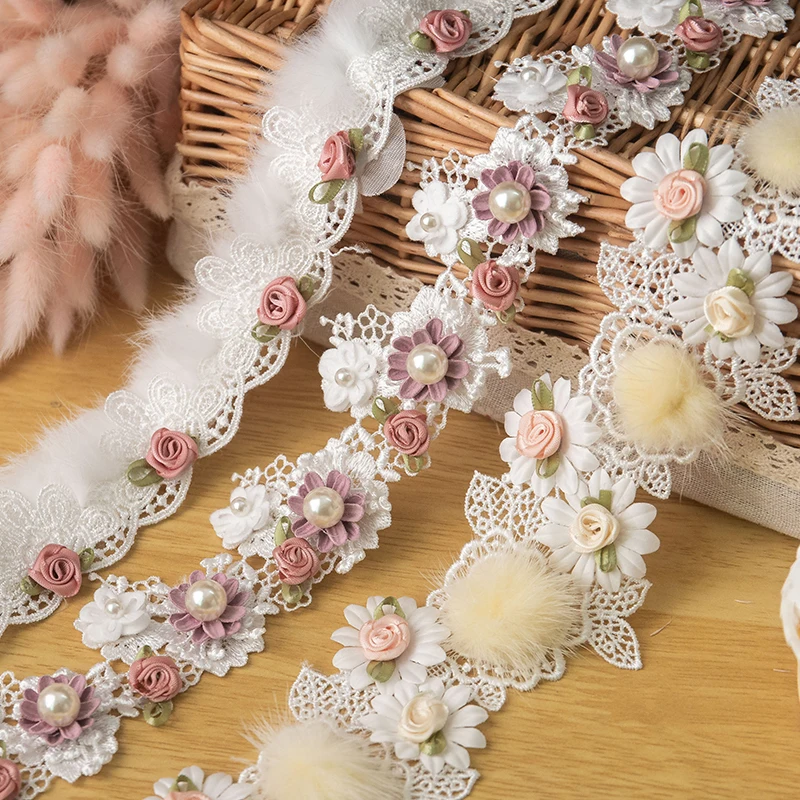 Lace Ribbon For Wedding Decor Party Dress DIY Sewing Accessories, lace ribbon,lace sewing supplies,lace sewing accessories,lace accessories,lace decoration,lace garment accessories