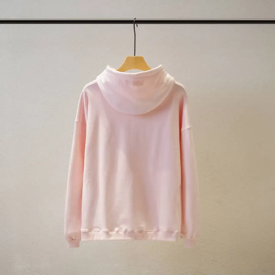 Vetements, женские толстовки, большие размеры, вышивка, Harajuku, толстовка, уличная одежда, толстовки, кавайный принт, толстовки, розовые, vetements, толстовки