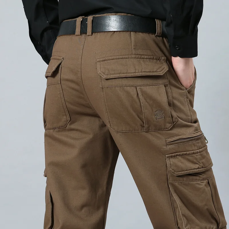 Big Size 29- 44 46 48 Cargo Pants Men Straight Loose Tactical Mens Military Army Trousers swat pants | Мужская одежда