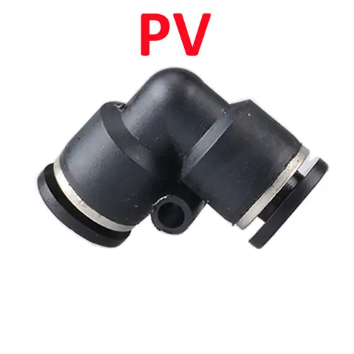 High Quality Black Pneumatic Fitting Pipe Connector Tube Air Quick Fittings 3/4/6/8/10/12/14/16mm PU PY PK PE PV SA HVFF  PZA PM - Image 13