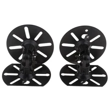 Одна пара кронштейна для крепления спутникового динамика с регулируемым наклоном и поворотом для стены и потолка