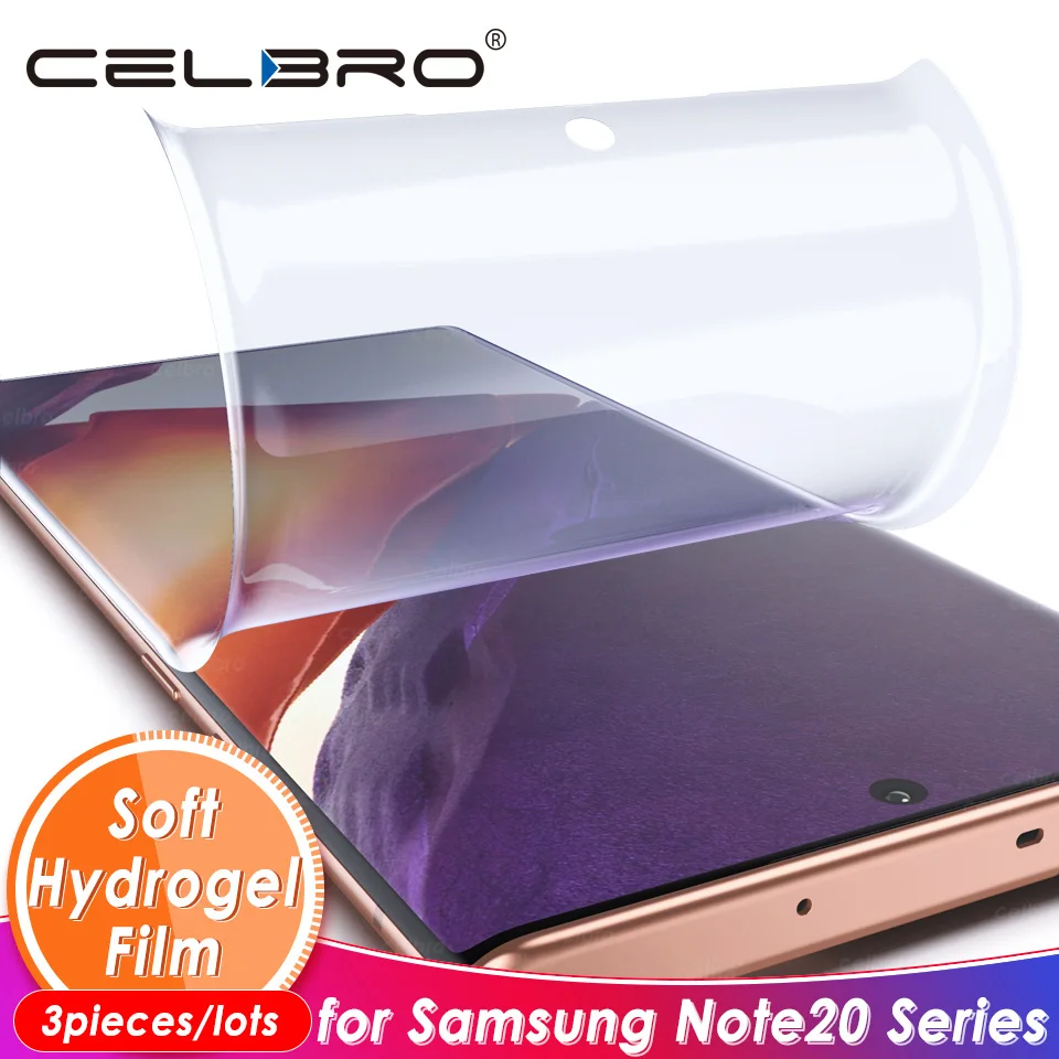 For Samsung Note 20 Ultra Screen Protector Hydrogel Film for Samsung