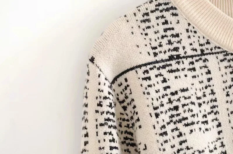 Подиумная модная Элегантная трикотажная юбка наборы осень зима винтажный комплект из 2 предметов с буквенным принтом женский свитер Облегающие юбки костюмы