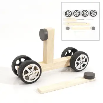 

DIY Inventions Magnetic Car Technology Experiment Educational Toy Teach Set Kit