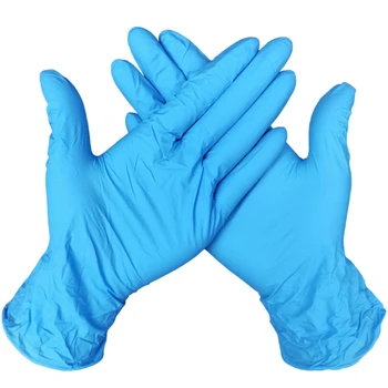 

200 Pcs Disposable Gloves Latex Dishwashing/Kitchen/Work/Rubber/Garden Gloves Universal ,9 Inches,M