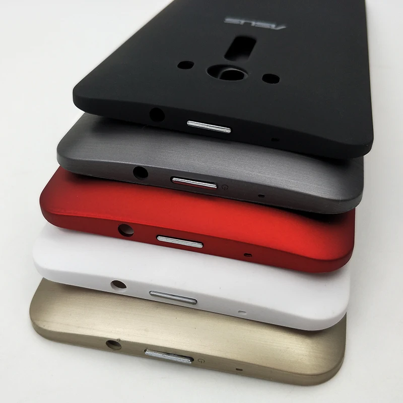 Пластиковый чехол на заднюю дверь для Asus Zenfone 2 Laser ZE550KL чехол для ремонта батареи с кнопкой питания