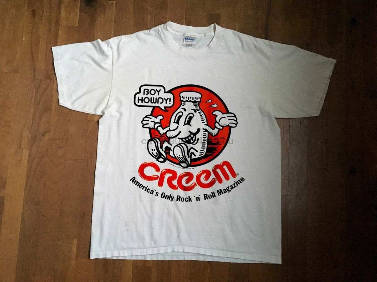 Vintage creem magazine t shirt Clearance