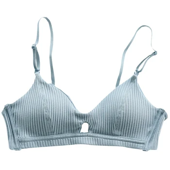 

BEFORW Sexy Hollow Out Bras For Women Underwear Solid Color Comfort Wireless Bra Lingerie Fashion Seamless Padded Bralette