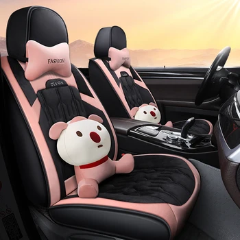 

Winter Auto Full coverage Seats Covers Plush Car Seat Cover for mercedes benz class e w210 t210 w211 t211 w212 w213 w124