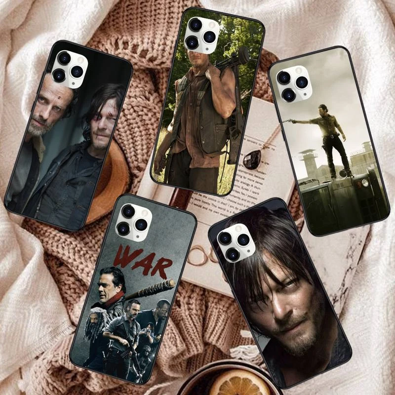 iphone 7 wallet case the walking dead Phone Case for iPhone 11 12 mini pro XS MAX 8 7 6 6S Plus X 5S SE 2020 XR cute iphone 8 cases