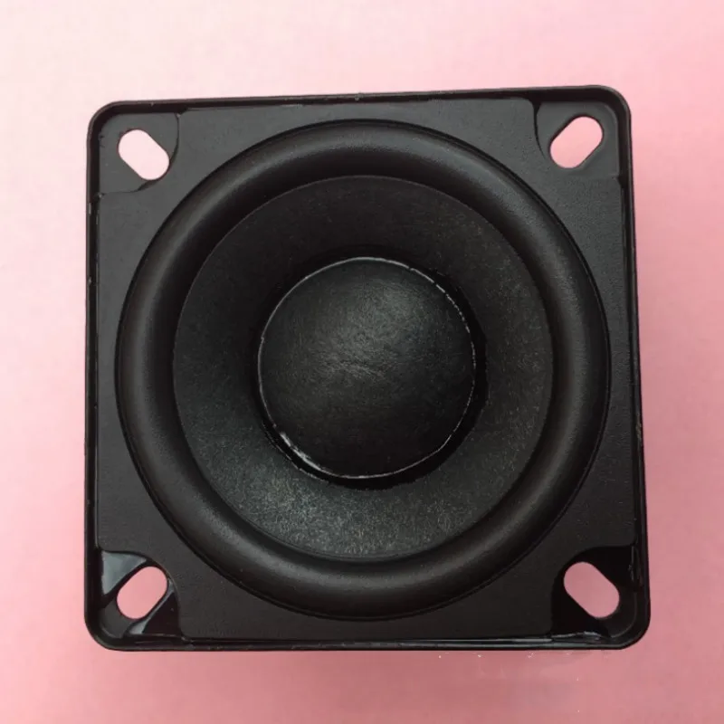 

SOTAMIA 2Pcs 53mm Audio Full Range Speaker Driver 4 Ohm 8W DIY Sound Speakers Column Rubber Side Strong Magnetic Loudspeaker