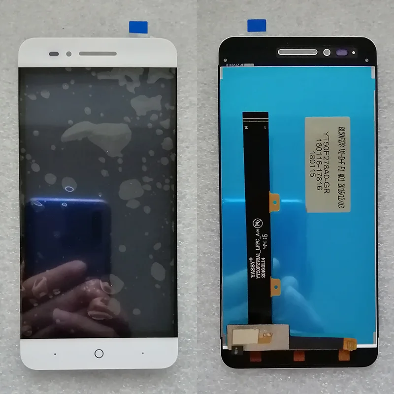 ЖК дисплей 5 0 дюйма для ZTE Blade A610 сенсорный экран с дигитайзером и сенсором в сборе