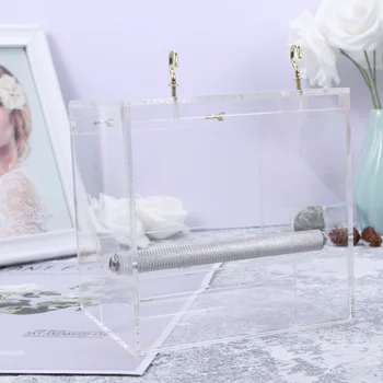 

Transparent Window Bird Feeder Large Bird Feeder Tray Size S