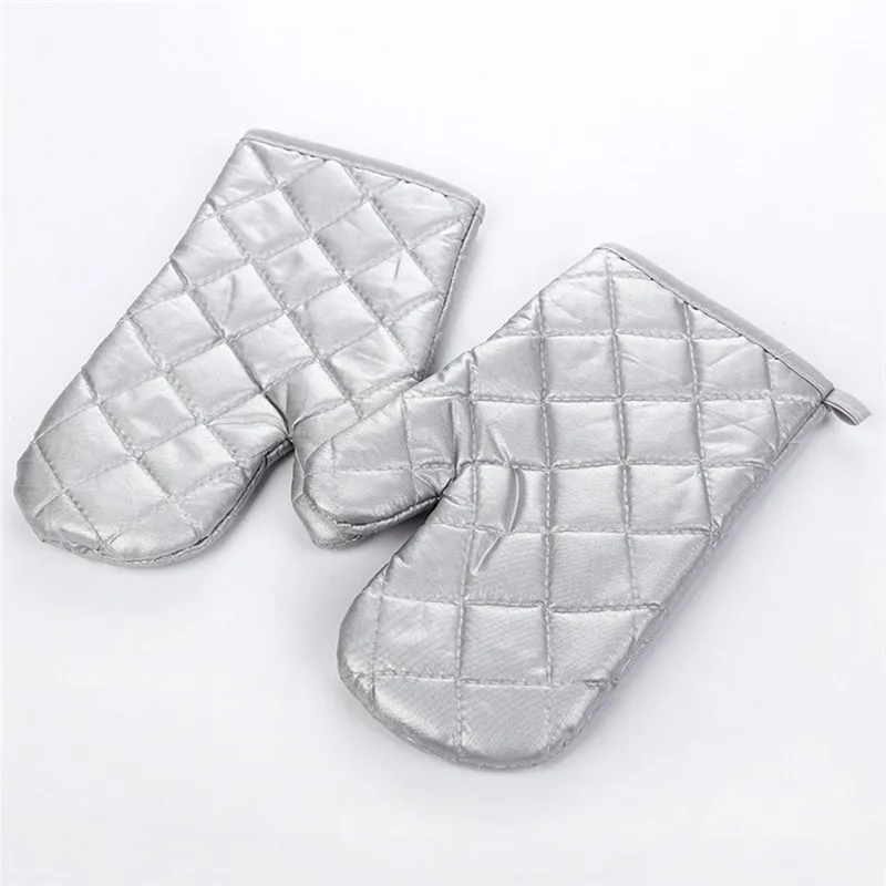 

1Pcs Cotton Oven Glove Heatproof Mitten Kitchen Cooking Microwave Oven Mitt Non-slip Glove Thickening