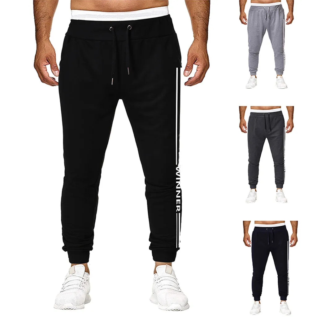 Брюки мужские повседневные штаны спортивные штаны хип-хоп pantalon homme тактические модные однотонные повседневные карманные спортивные новые штаны Z4