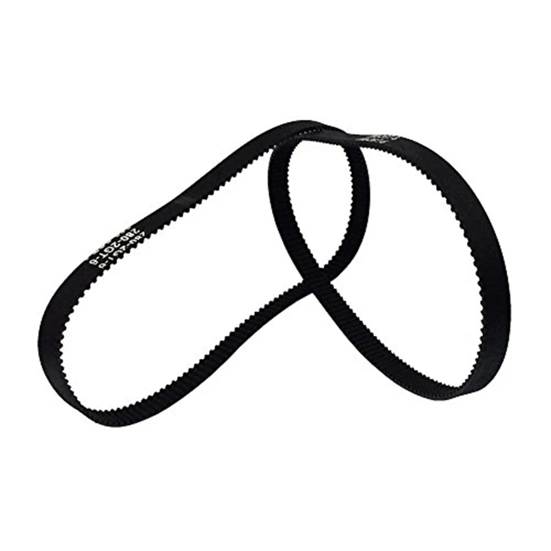 Rubber Belt Synchronous Belt GT2 Belt Closed Loop Timing Belt 2GT 6mm Rubber 3D Printer Parts 110-852mm Synchronous Belts