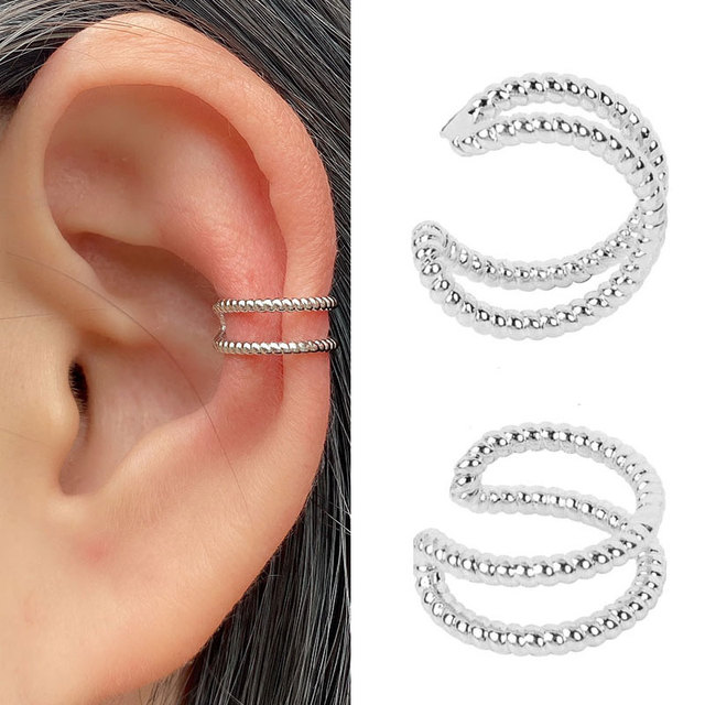 Designs Ear Cuffs Clip On Non Pierced Hole Ear Cuff Fake Without Piercing Cartilage Conch Earring Adjustable Earing
