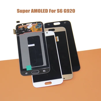 

Super AMOLED LCD For Samsung Galaxy S6 G920 G920F LCD Touch Screen Display Digitizer+Tools