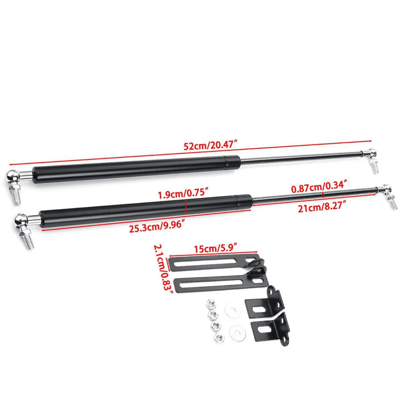  Fit for Nissan Qashqai J10 2008 2009 2010 2011 2012 2013 Accessories Car Bonnet Hood Gas Shock Stru