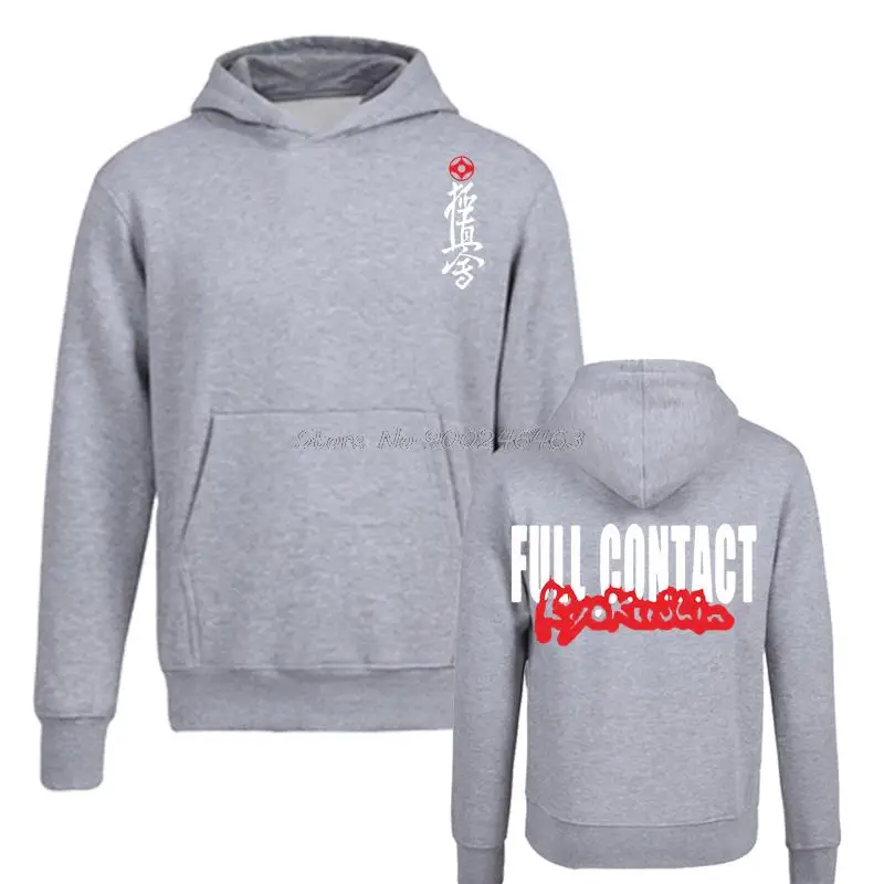 Neue Mas Oyama Full Contact Karate Kyokushin Kai Hoodie Unisex Männer Fleece Hoodies Mit Kapuze Sweatshirt Harajuku Streetwear – Detail 3