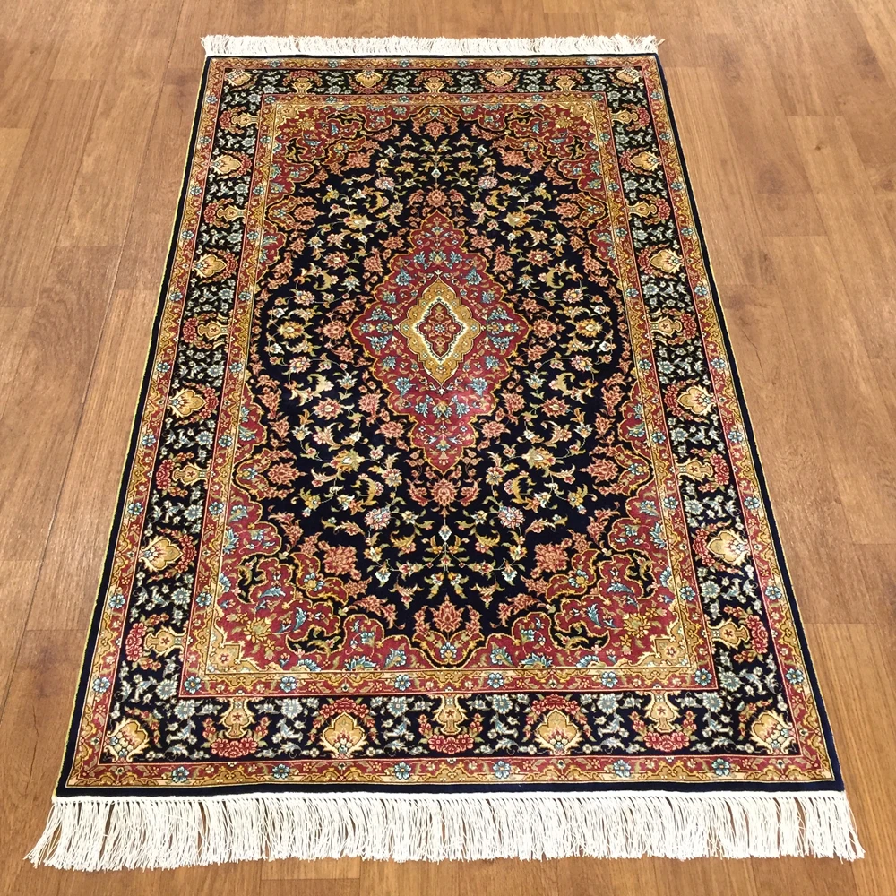 YILONG 3'x5' турецкий Восточный шелковый ковер изысканные оптом ковры ручной работы (ZQG126A3x5)