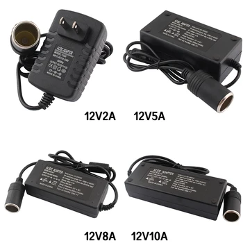 

Adaptor 12V 5A Power Adapter AC 120W DC 110V 220V to 12V 2A 5A 8A 10A Car Cigarette lighter Converter invert 220V With EU Plug