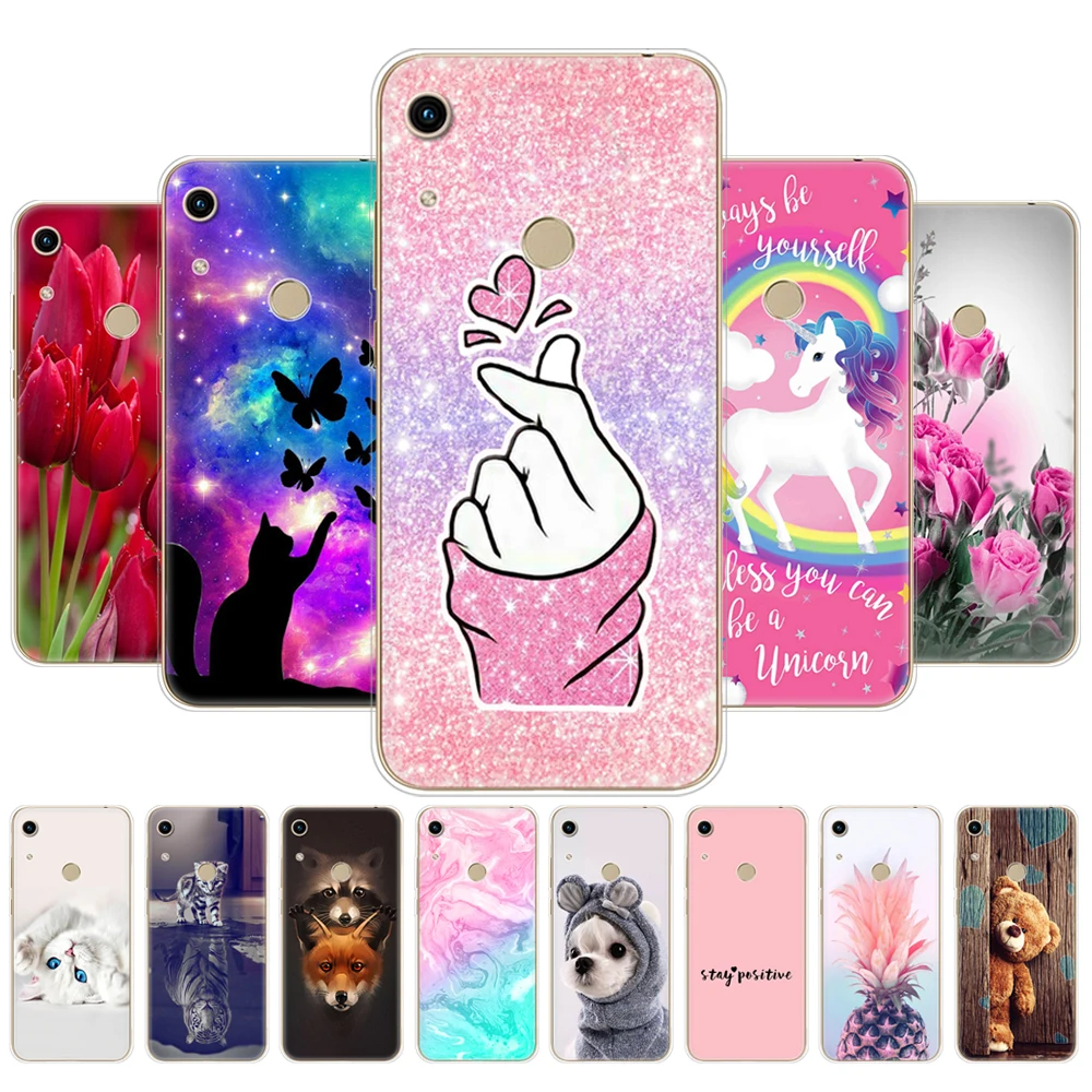 Per Honor 8A Custodia Per Huawei Honor 8A Silicone Morbido Tpu Cover Posteriore Per Huawei Honor 8A Jat-Lx1 Honor 8A Prime Jat-L41 Coque