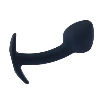 Silicone anal butt plug wearable stimulation ball dildo prostate massage penis fake insert G spot unisex toy for man women 3