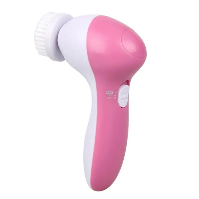 Deep Clean 5 в 1 Электрический Очиститель лица кисть для ухода за кожей Массажер